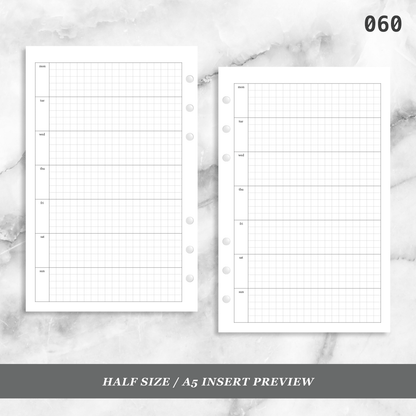 060: Horizontal Grid Weekly Wo1P