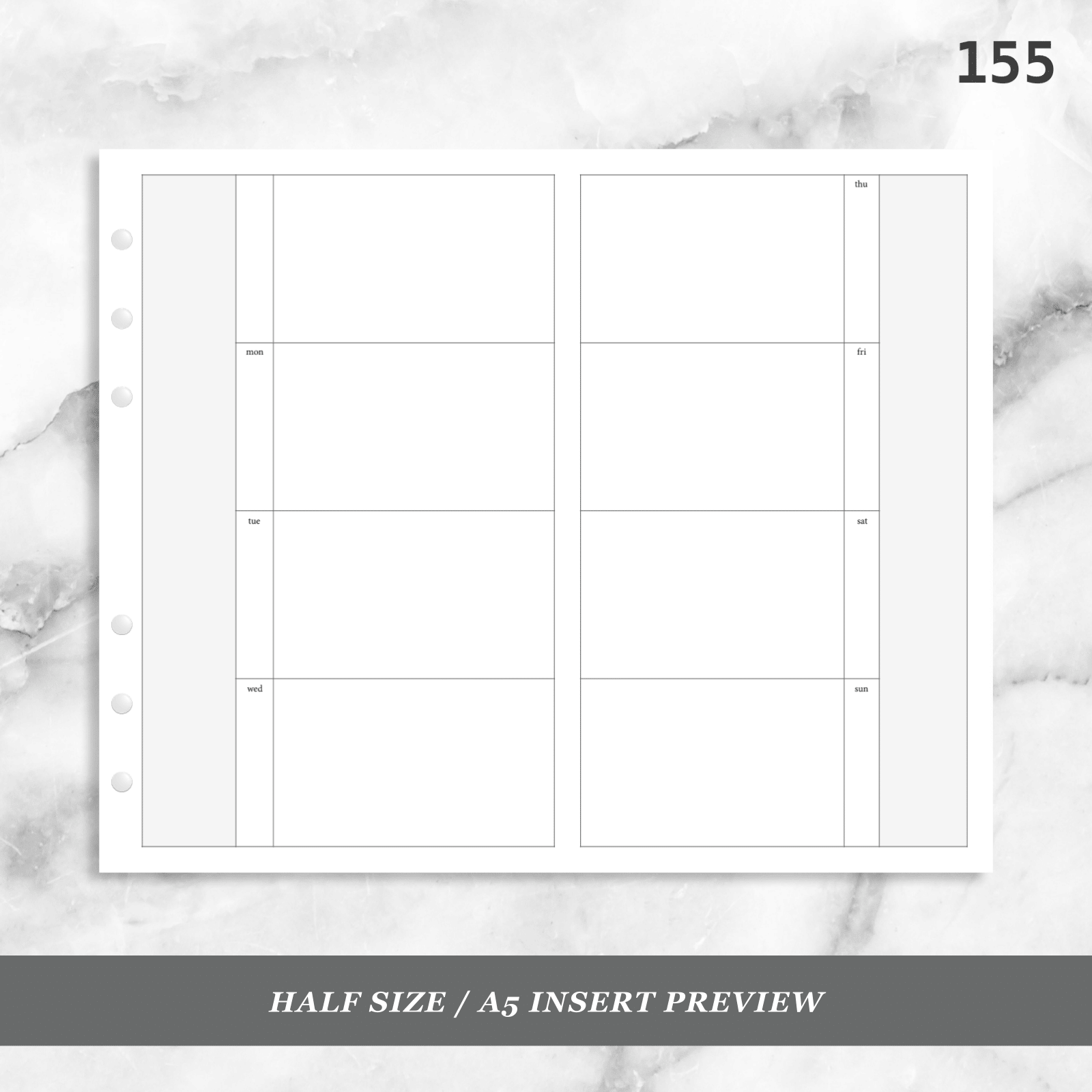 Planner Insert 155: Weekly Foldout Wo2P – Peanuts Planner Co. planner-insert-155-weekly-foldout-wo2p-peanuts-planner-co