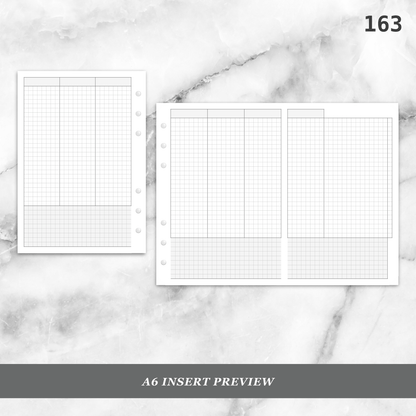 163: Grid Lovers Vertical Foldout Weekly Wo2P
